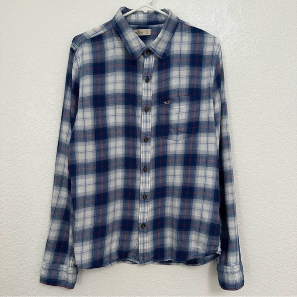 Hollister Men’s Checkered Longsleeves Shirt